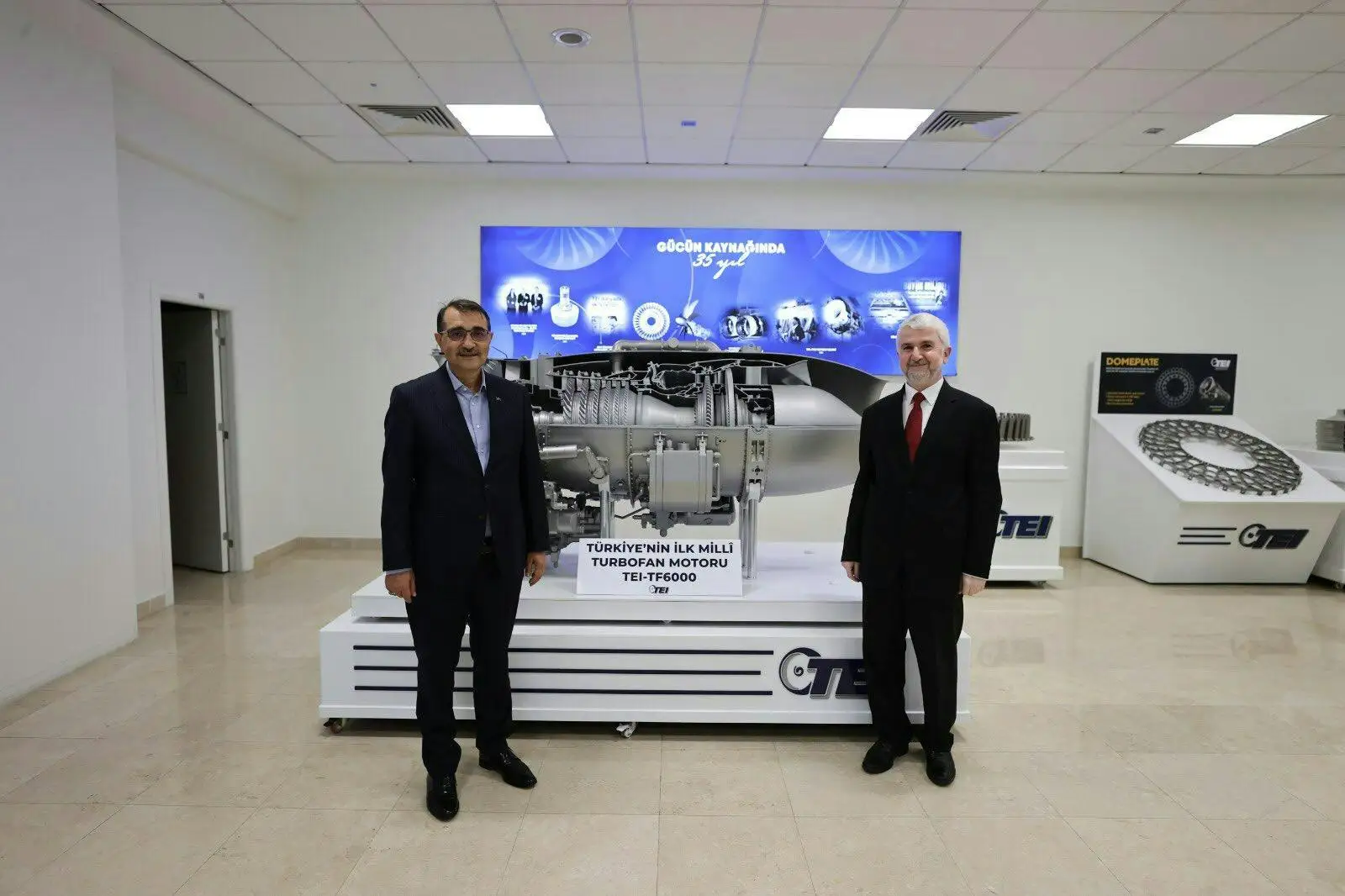 Minister of Energy and Natural Resources Fatih Dönmez Visited TEI