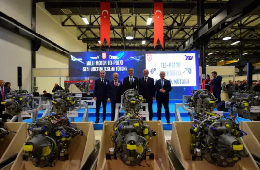 TEI-PD170 Seri Üretim İlk Parti Teslim Töreni Gerçekleştirildi