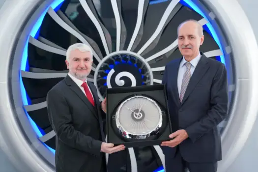 Numan Kurtulmuş'tan TEI'ye Ziyaret