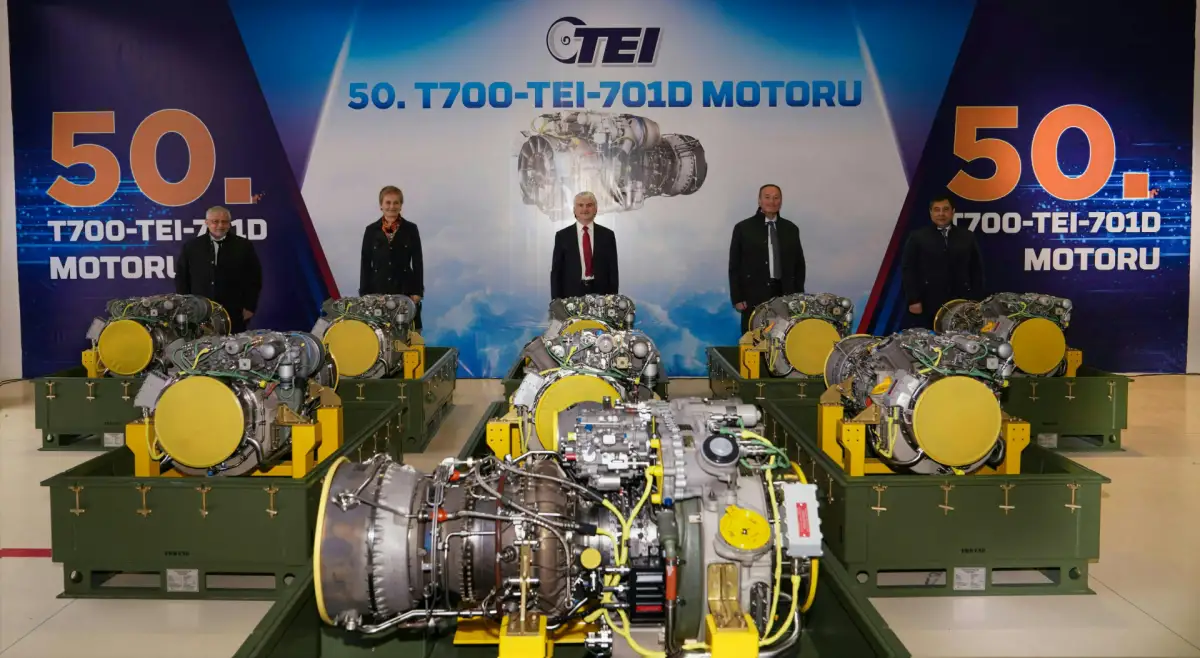 Reaching a New Turning Point in Domestically Manufactured Helicopter Engines, TEI Delivers Its 50th Engine