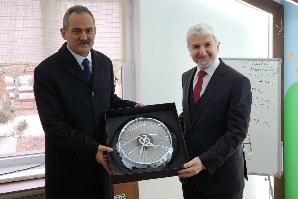 TEI Mathematics Laboratory Opened in a Ceremony Attended by the Minister of Education Özer