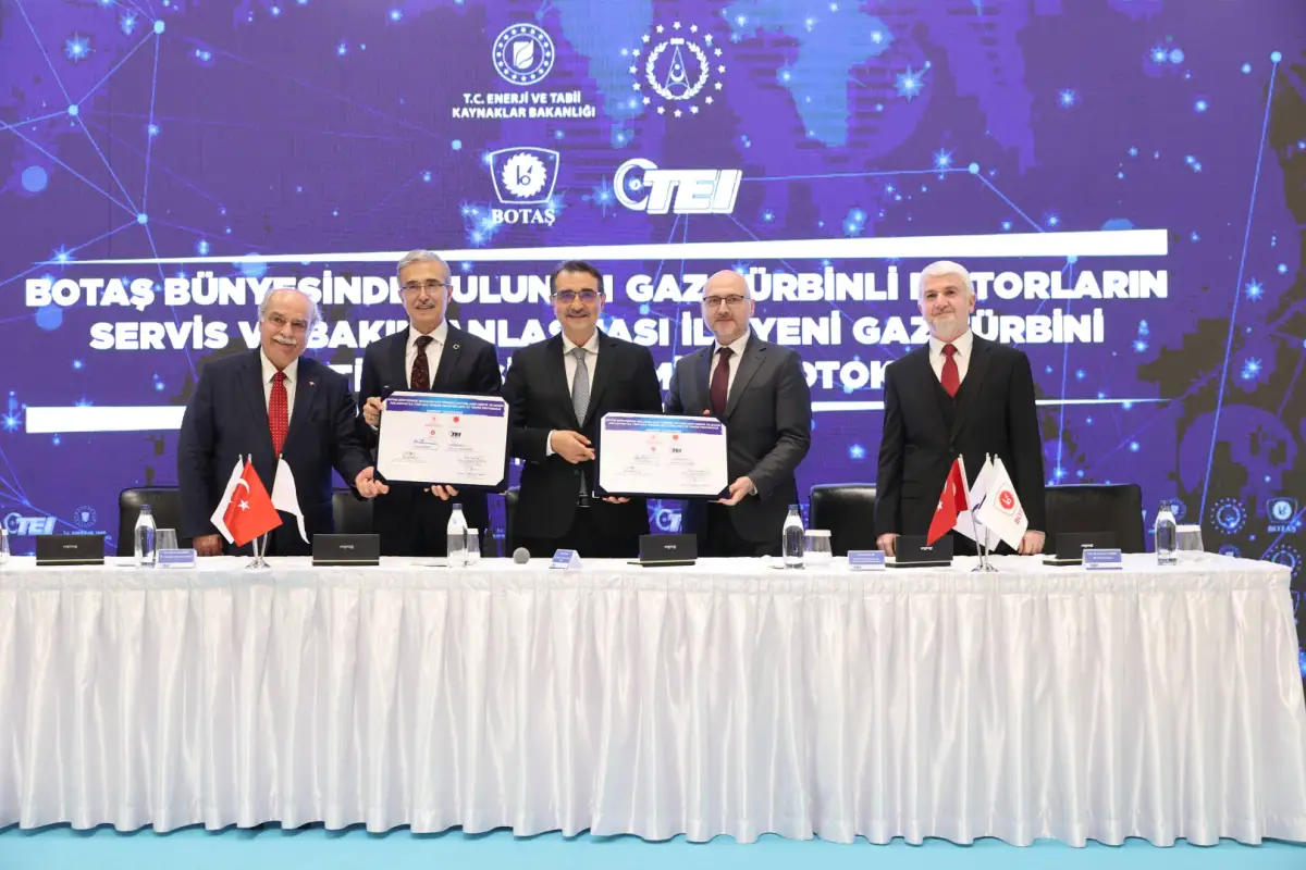 TEI ve BOTAŞ İş Birliği Yapıyor